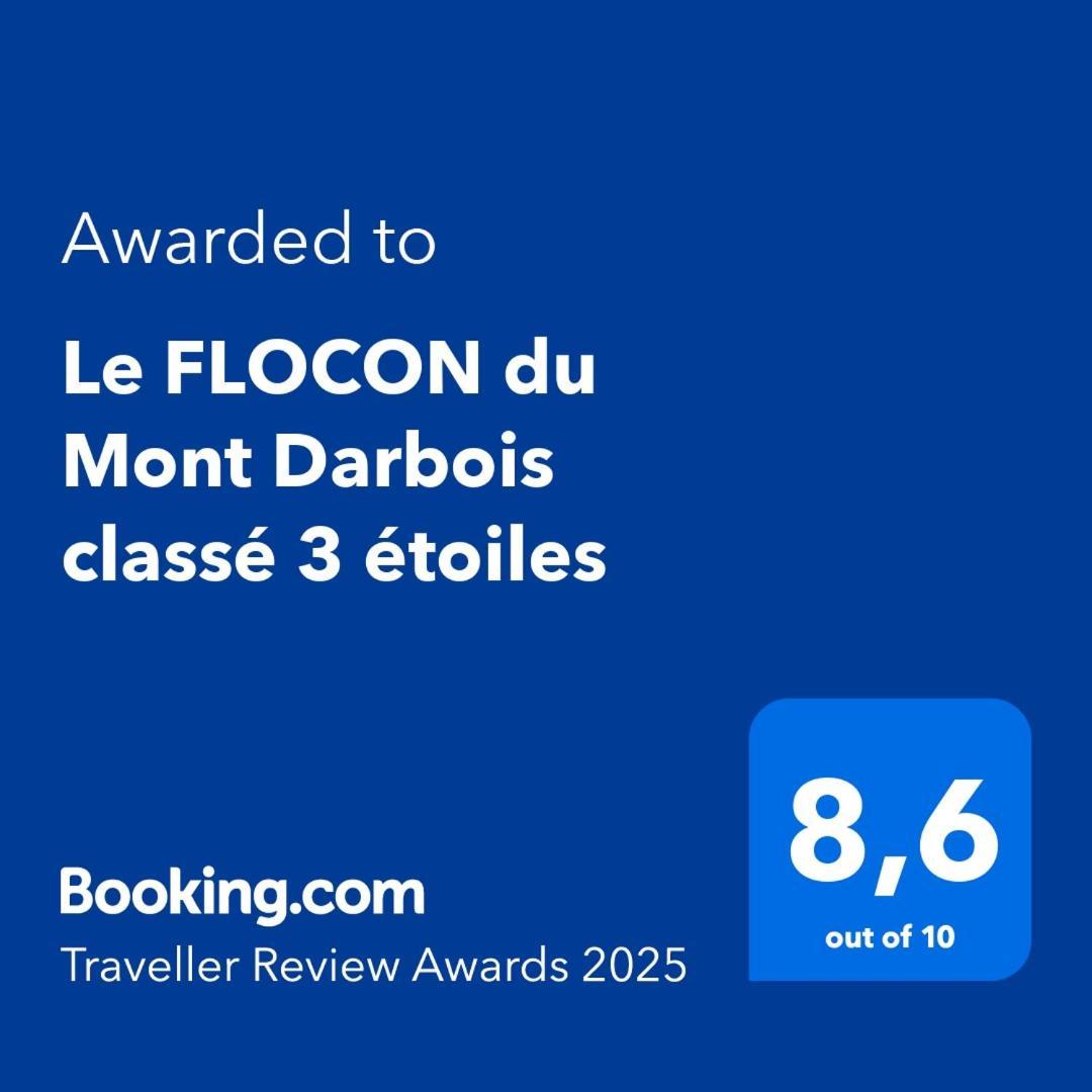 Le Flocon Du Mont Darbois Classe 3 Etoiles เมอแฌฟ ภายนอก รูปภาพ
